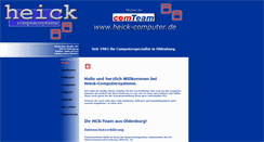 Desktop Screenshot of heick-computer.de